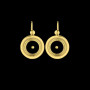 Boucles d'Oreilles ONYX 2 GRIFFES SABLAISE