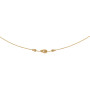 Collier Or 18 Carats Forçats Noeuds