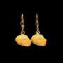 Boucle d'oreille Pendant carte des iles