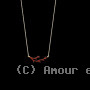 Collier Forçat imitation Corail plaqué Or
