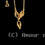 Collier 3 noeud forçat plaqué or