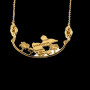 Collier Guadeloupe forçat Doré fantaisie