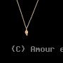 Collier Plaqué Or 1 noeud forçat