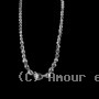 Collier Argent Boules en chute Dégradées