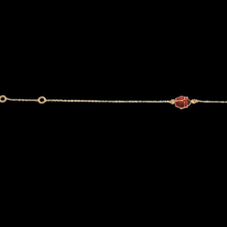 Bracelet Or 9 Carats Coccinelles