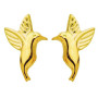Boucles d'Oreilles Petit Colibri or