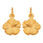 Boucles d'Oreilles pendante petit Hibiscus