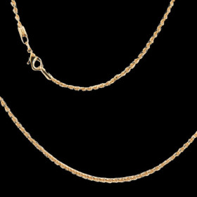 Chaîne Cou Plaqué or Maille Forçat GM