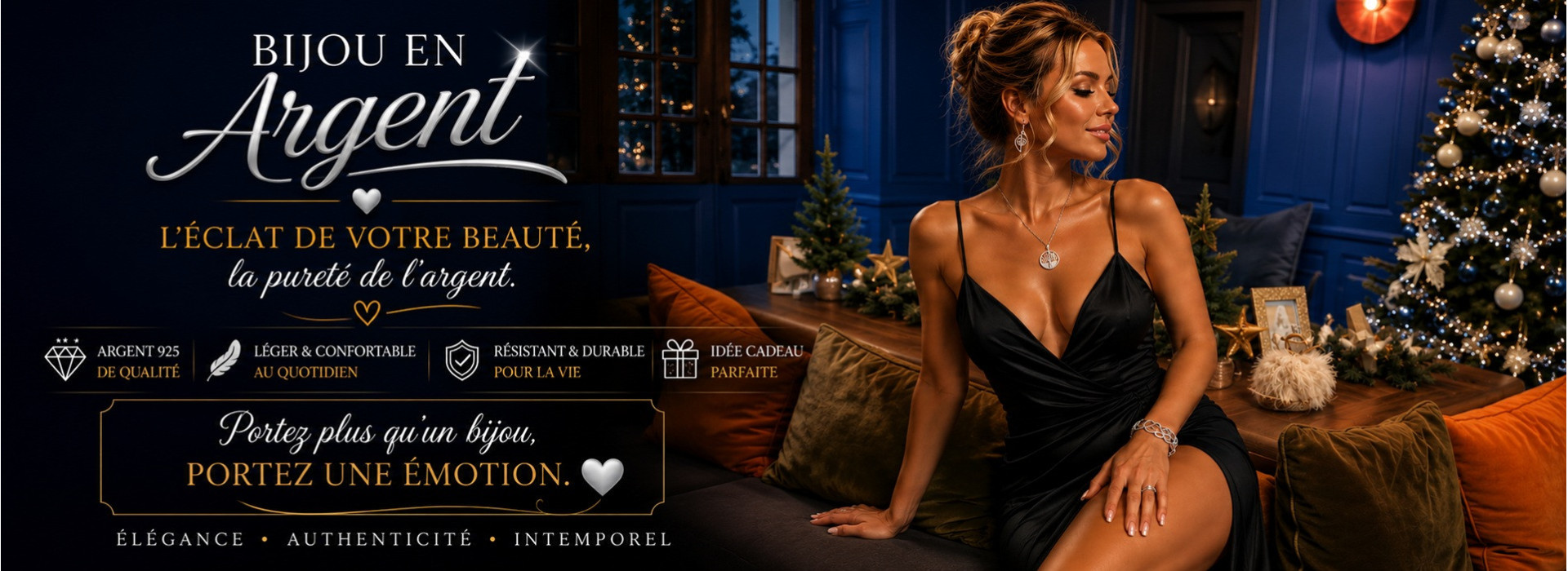 Amour et calins Bijoux Argent